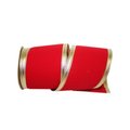 Reliant Ribbon Reliant Ribbon 99800W-065-40H Velvet Dynasty Wired Edge Ribbon - Red - 2.5 in. x 20 yards 99800W-065-40H